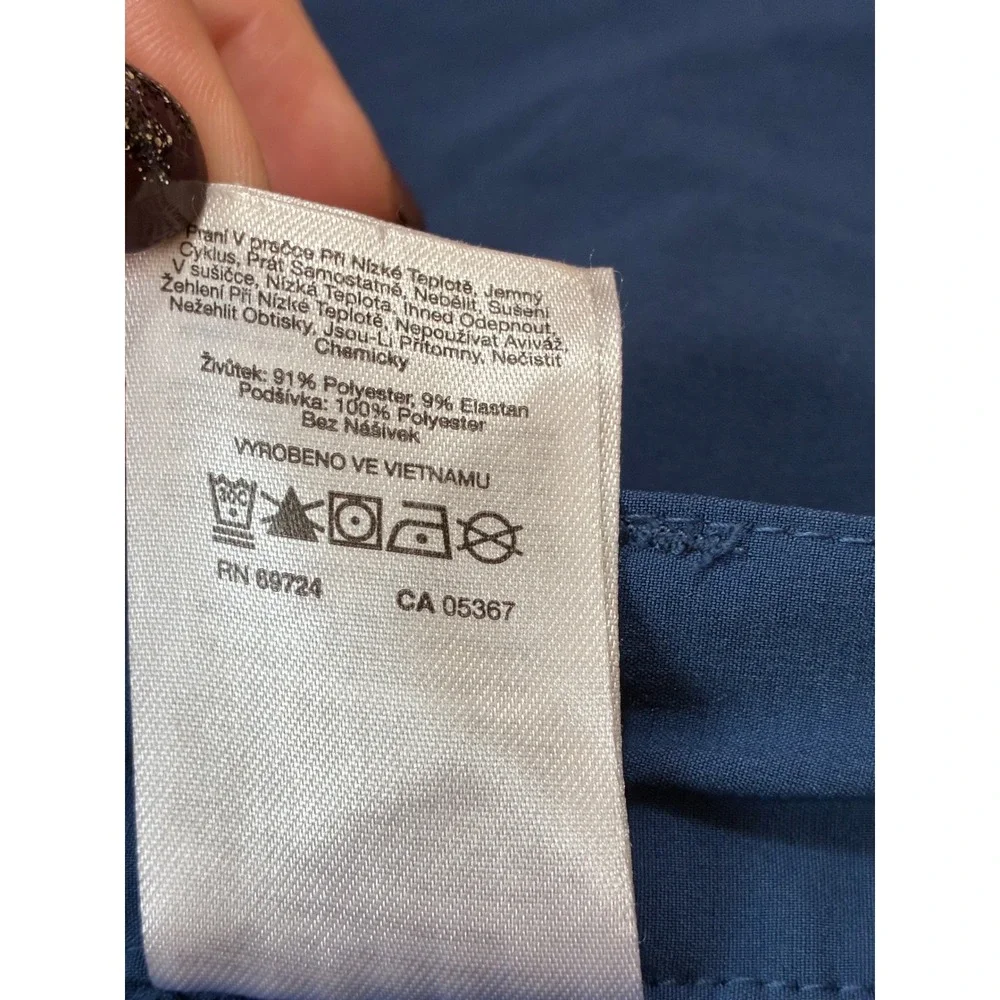 Columbia PFG Terminal Tackle Shorts Mens 38 Blue Fishing Cargo XM0695 8 Inseam
